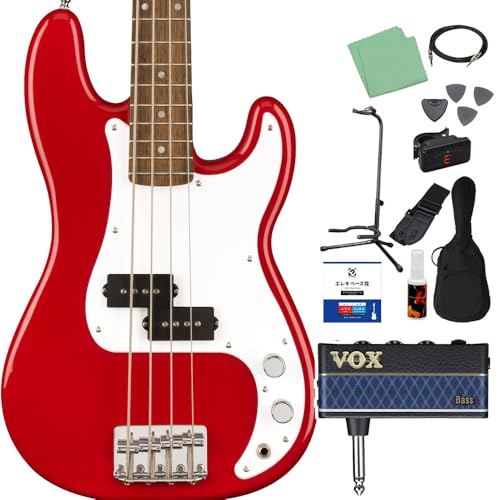 Amazon | Squier by Fender Mini Precision Bass ベース 初心者12点